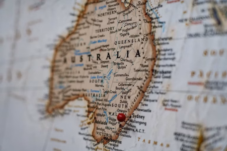 Australian map